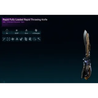 Borderlands 4   MODDED ULTIMATE THROWING KNIFE 9 PERK ON IT !!! + MODDED SHOTGUN 10k DPS