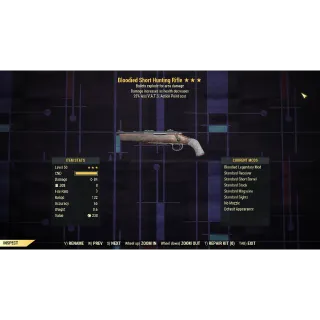 Bloodied Explosive Hunting Rifle 25% Les VATS