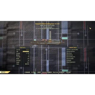 Vampire's Explosive Gatling Gun 90% Reduced Weight