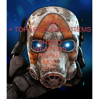 Borderlands 4    100 TOP LEGENDARY ITEMS IN THE GAME [ SHIELD MOD WEAPONS REPKIT ETC] PC  PSN  XBOX 