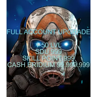 Borderlands 4   1 - 50 LVL + 20 Legendary Items + 999 SKILL POINTS  (BOOST, takes 5 minutes) [SAFE] + 99kk MONEY PC  PSN  XBOX 