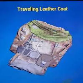 Traveling Leather Coat
