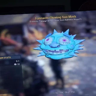 Glowing Sun Mask