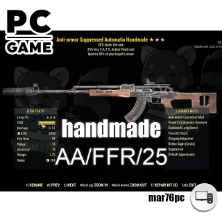 Weapon | Handmade AA/FFR/25