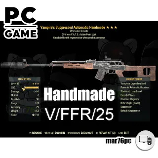 Weapon | Handmade v/ffr/25