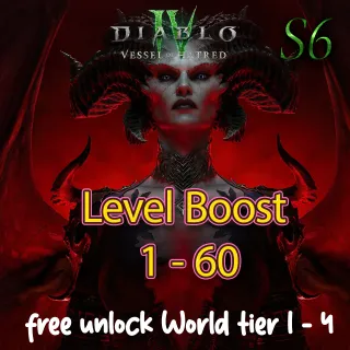 Diablo IV ✅ Level boost 1-60