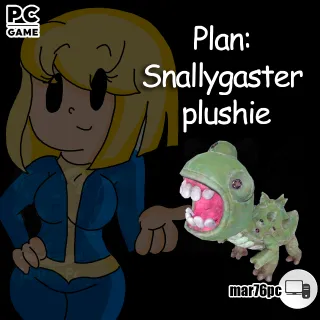 Plan: Snallygaster plushie