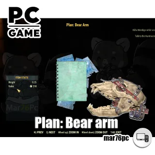 Plan | Plan Bear Arm