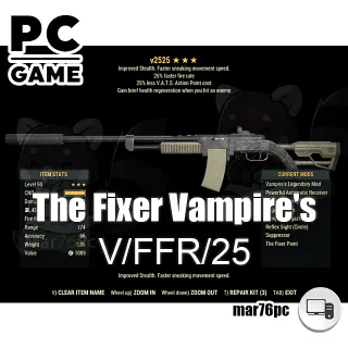 Weapon | The Fixer Vampire's