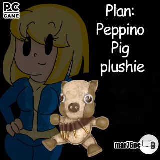 Plan: Peppino Pig plushie