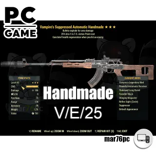 Weapon | Handmade V/E/25