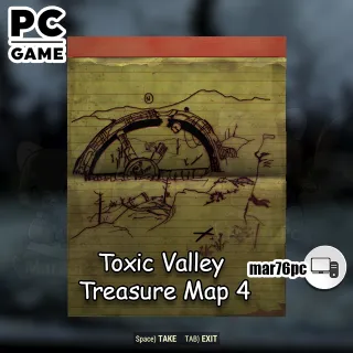 x10000 Toxic Valley Treasure Map 4