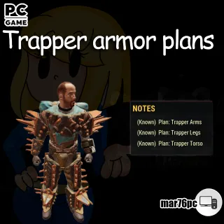 Trapper armor Plans