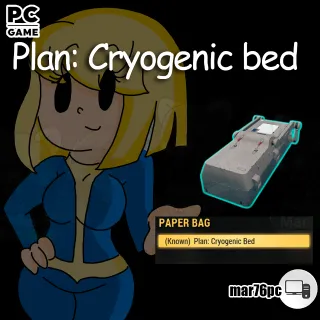 Plan: Cryogenic bed