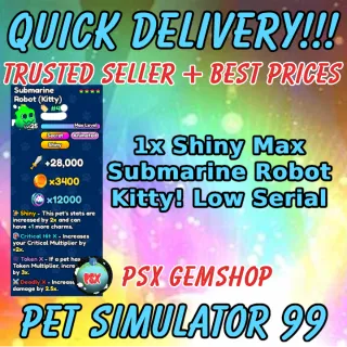 Submarine Robot Kitty