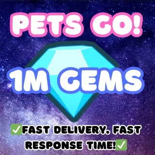 1M Gems Pets Go! Pets Go 1 Million Gems <3