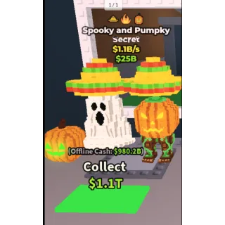 1.1B/S  Spooky and Pumpky | Rare & Exclusive Items | CHEAPEST ✅| Fast Delivery 🚀