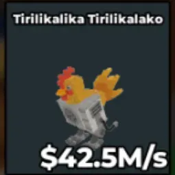  42.5 M/s Tirilikalika Tirilikalako | CHEAPEST ✅| Fast Delivery 🚀 