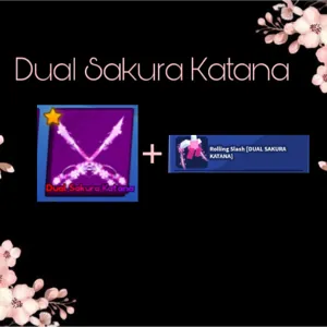 Dual Sakura Katana