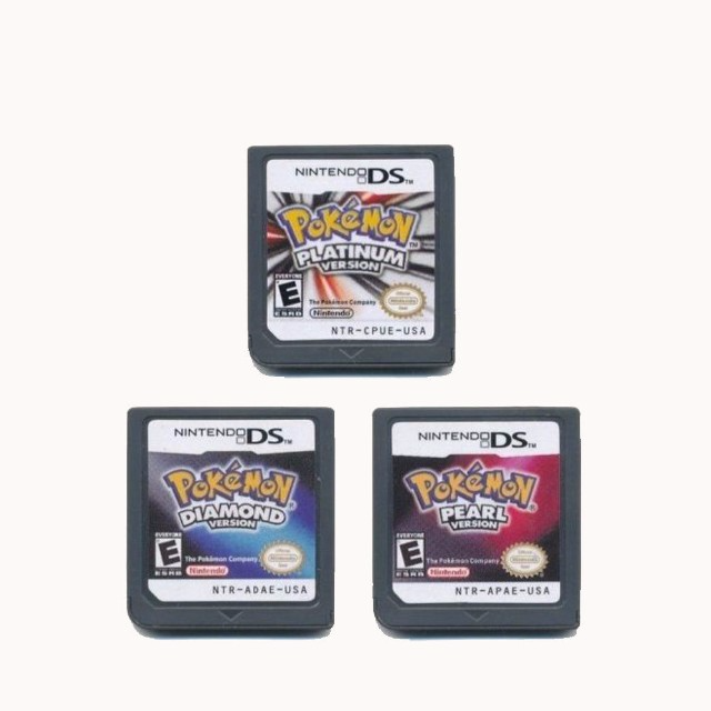 1pc Ds Game Cards Pokemon Diamond Pearl Platinum Gift Ndsi Nds Lite New Nintendo Ds Juegos New Gameflip