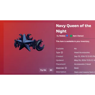 Roblox Account with NQOTN