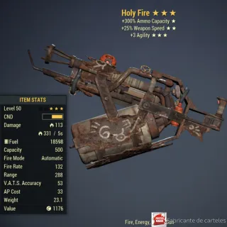 Quad Holy Fire 