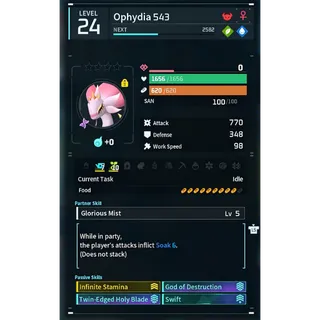 Ophydia ( GOD ROLL 🤙 )