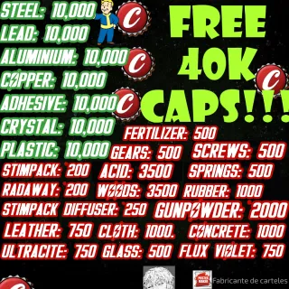 Junk + 40 CAPS