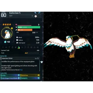 Galeclaw  ( God Roll ⚡ ) ( LUCKY PAL - SHINY ✨) ( ( hidden power unlocked 🔥 )