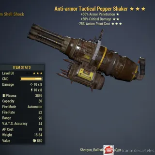 AA 50 25 PEPPER SHAKER / ANTI ARMOR 