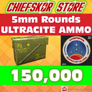 150k Ultracite 5mm Rounds 