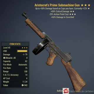 A5025 Submachine Gun / ARISTOCRAT'S 