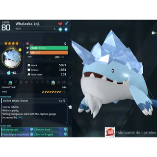 Whalaska ( God Roll ⚡ ) ( MAXED OUD 💯 ) ( hidden power unlocked 🔥 )