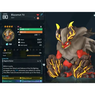 Blazamut ( God Roll ⚡ ) ( hidden power unlocked 🔥 )