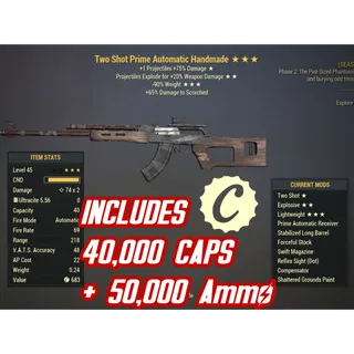 TSE90 Handmade + Junk STARTED BUNDLE (Two shot / explosive / -90 Weight )