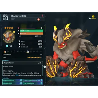 Blazamut ( GOD ROLL 🤙 ) ( hidden power unlocked 🔥 )