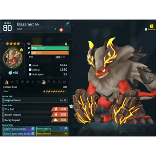 Blazamut ( GOD ROLL 🤙 ) ( hidden power unlocked 🔥 )