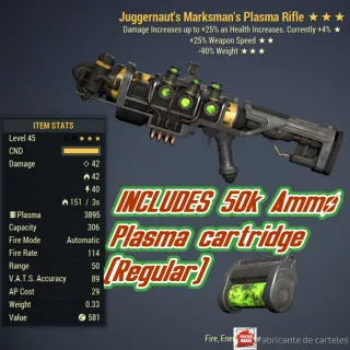 Juggernaut Rifle Radium / J4090