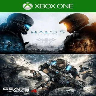Gears of War 4 and Halo 5: Guardians Bundle [𝐀𝐔𝐓𝐎𝐌𝐀𝐓𝐈𝐂 𝐃𝐄𝐋𝐈𝐕𝐄𝐑𝐘]