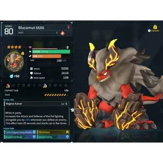 Blazamut ( GOD ROLL 🤙 ) ( hidden power unlocked 🔥 )