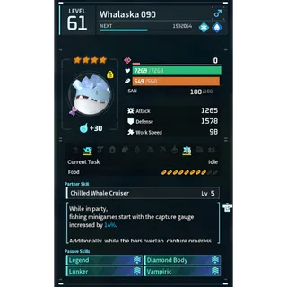 Whalaska ( GOD ROLL 🤙 )