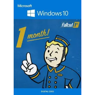 FALLOUT 1ST [PC- MICROSOFT STORE] 2 MONTHS MEMBERSHIP