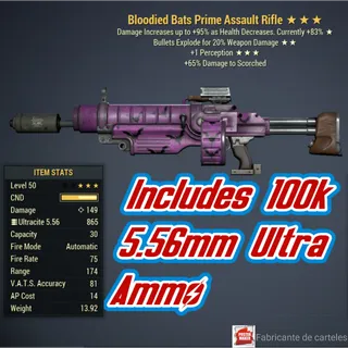 Bloodied Rifle Assault / BE1P