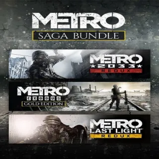 Metro Saga Bundle [𝐀𝐔𝐓𝐎𝐌𝐀𝐓𝐈𝐂 𝐃𝐄𝐋𝐈𝐕𝐄𝐑𝐘]