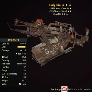 Quad Holy Fire 