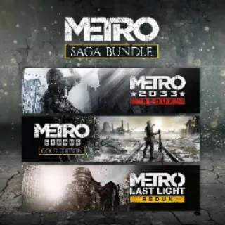 Metro Saga Bundle ( AUTOMATIC DELIVERY ⚡ )