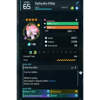 Ophydia ( God Roll ⚡ ) ( hidden power unlocked 🔥 )
