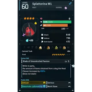 SPLATTERINA ( WORKING ) ( GOD ROLL ⚡ )