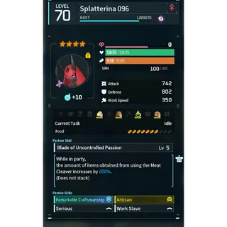 SPLATTERINA ( WORKING ) ( GOD ROLL ⚡ )