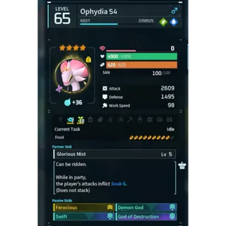 Ophydia ( God Roll ⚡ ) ( hidden power unlocked 🔥 )